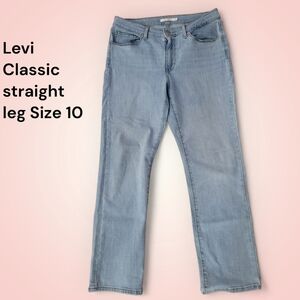 Levi's Women's Straight Leg Jeans - Light Blue